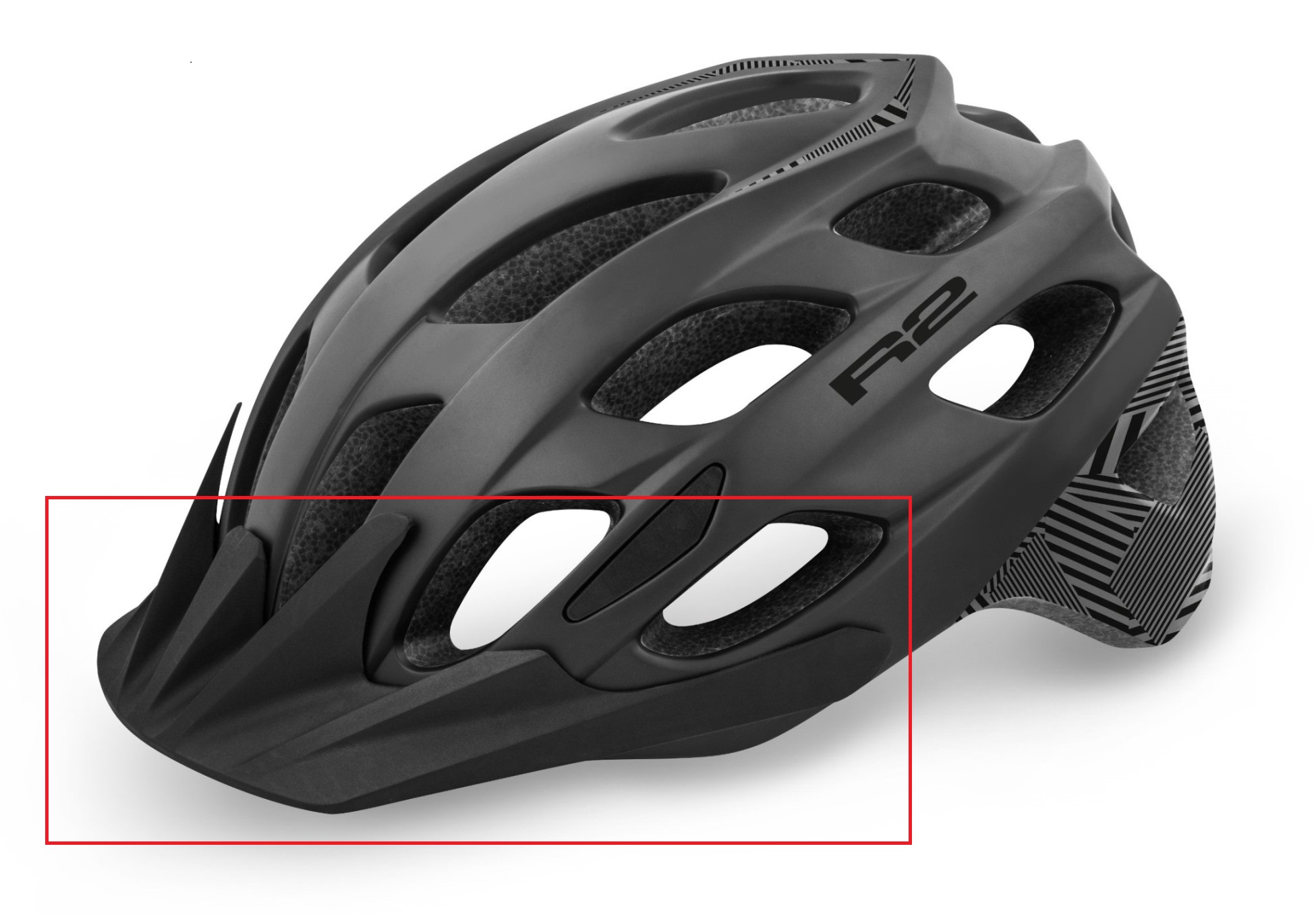 Náhradní štítek cyklistické helmy ATH22 -