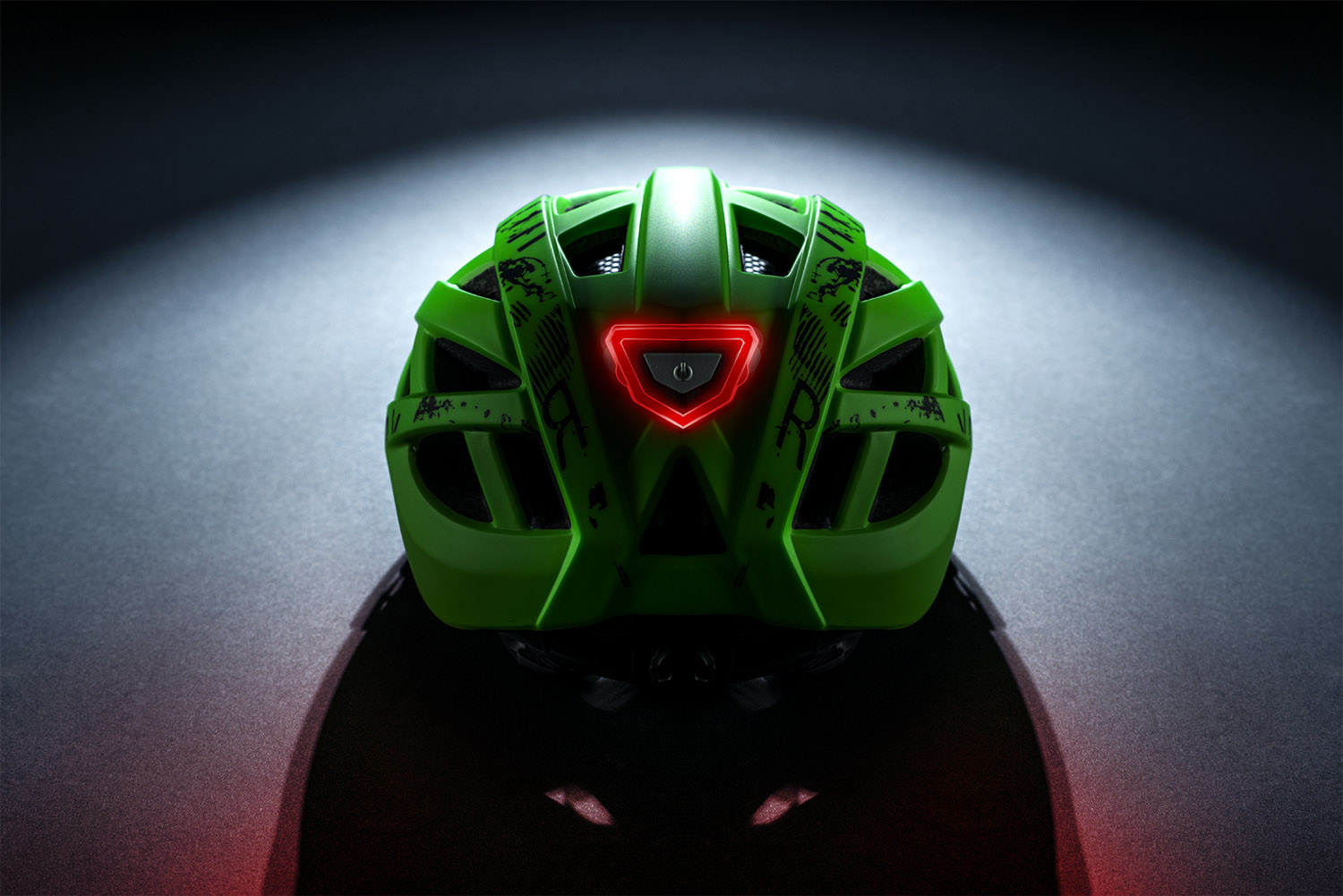 Náhradní světlo cyklistické helmy ATH18 a ATH20 na baterie. -