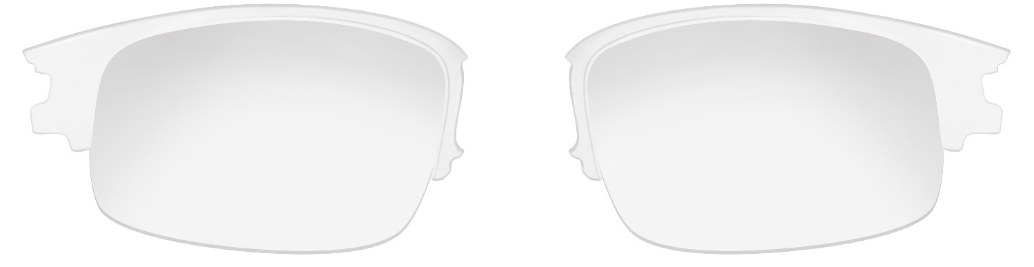 Plastová optická redukce do rámu slunečních sportovních brýlí Crown AT078 - bílá -