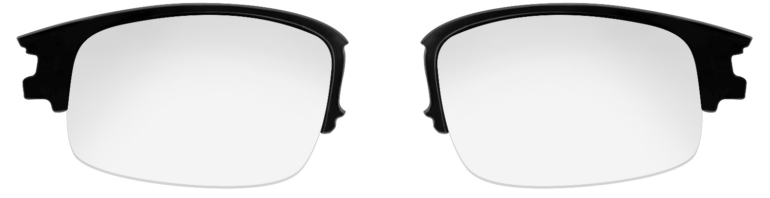 Plastová optická redukce do rámu slunečních sportovních brýlí Crown AT078 - černá -