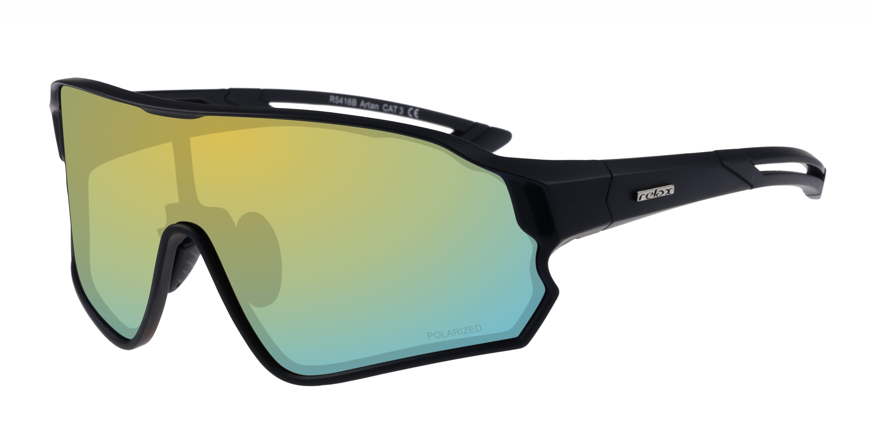 Polarizační sportovní sluneční brýle Relax Artan R5416B - standard
